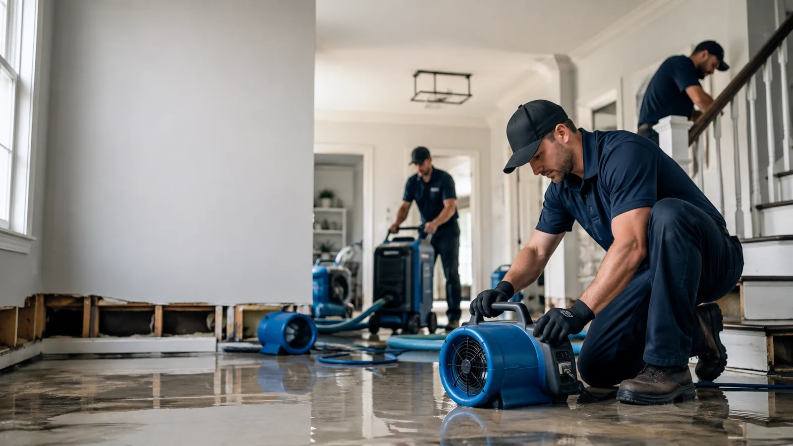 Water Damage Restoration in Bunch, OK near me
